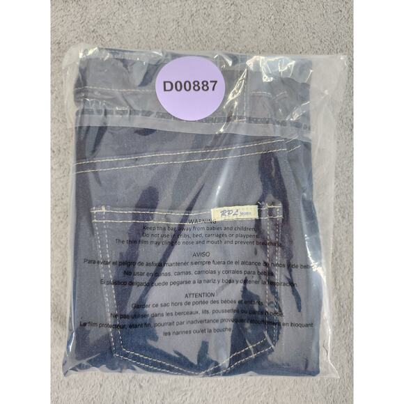 RPL Jeans New York High Rise Skinny Jeans Size 3 Juniors Blue Dark Wash Stretch - Picture 13 of 13